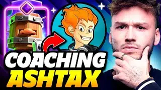 Je COACH @Ashtax aux RECRUES sur Clash Royale !