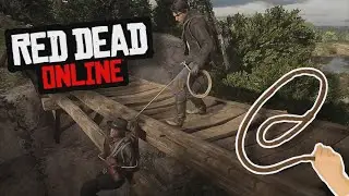 Bungee Jumping Western m&oacute;dra🤠RED DEAD ONLINE #11