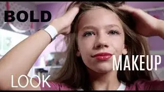 BOLD Make Up Look!| How To| Emily morgan
