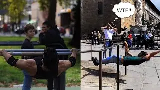 IMPRESSIVE CALISTHENICS SKILLS(REACTIONS!!!!!)