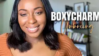 OCTOBER 2021 BOXYCHARM UNBOXING | TRY ON + FIRST IMPRESSION FT. GLOW RECIPE