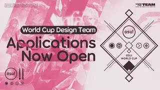 World Cup Design Team Applications Now Open // 2024 - 2025 Showreel