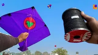 Best kite fighting Ever in my life🧬on Makar sankranti🪁|100 kites cutting tips💯#viralvideo#kiteflying