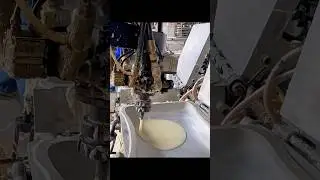 Memory foam pillow PU foam. #foamingmachine #machine #foammachine #factory #woodworking #pu #pufoam