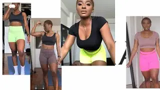 Aritiza biker shorts TNA collection best tights for the gym
