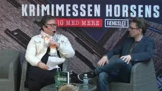 Krimimessen 2019. S&oslash;ndag Sort scene - Palle Schmidt om 
