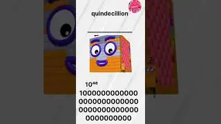 BIGGEST NUMBERBLOKCS COUNTING EVER.#SHORTS #YOUTUBESHORTS #123#LEARNTOCOUNT