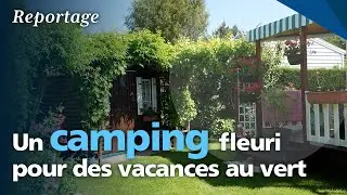 Un camping fleuri pour des vacances au vert