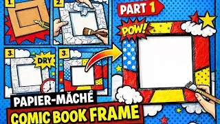 Comic Book Frame Part 1 - Pop Art Theme 