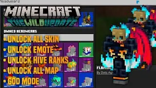 MINECRAFT PE 1.19.0.05 OFFICIAL MOD APK Unlock All Emote,Outfit,Hive Rank,etc LOGIN XBOX