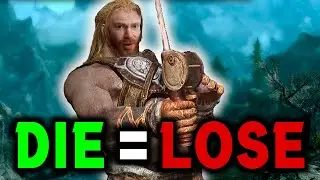 If I DIE = I LOSE in Skyrim 4000 MODS Challenge (VOD)