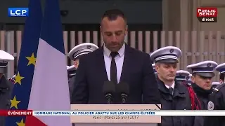 Hommage émouvant à Xavier Jugelé par son conjoint