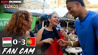 We Love Ronaldo! | Hungary 0-3 Portugal | Portugal Fans React