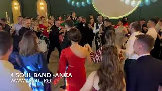 🎶 4 Soul Band &ndash; Formatie nuntă București | Muzică live la o nuntă de vis 💍