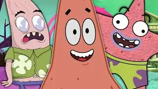 Patricio Estrella en diferentes estilos de dibujo || Bob Esponja