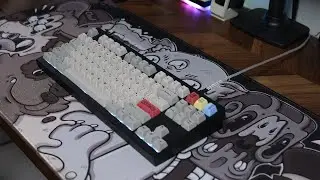 GEON F1-8X with lubed OA Typing Sounds