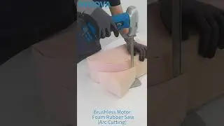 MINOVA Brushless Motor Foam Rubber Saw (Arc Cutting) #tools #foam #foamcutter