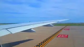 AMERICAN AIRLINES BOEING 777-200 TAKEOFF FROM DALLAS TO MIAMI