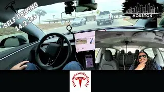 TESLA SELF DRIVING 14.2.2.3 UBER DRIVE EPILOGUE PART II (AUSTIN AREA)