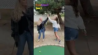 Two vs One Mini Golf Match! (Can I get the win??)