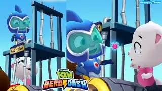 Talking Tom Hero Dash - Artic Tom's Mission Rescue Angela (Android, iOS)