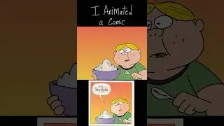 I Animated a Comic from Ren & Stimpy | Sugar Frosted Lumps&trade;  #animation #nickelodeon #comics