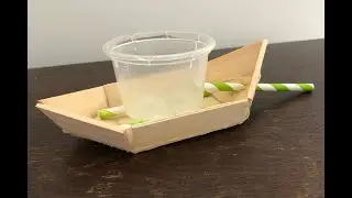 Making a Mini Water Powered Boat
