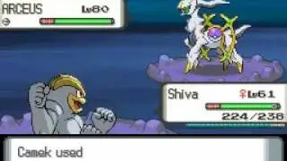 Pokemon Diamond/Pearl Arceus Event