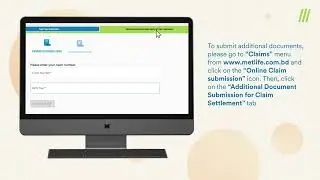 MetLife Bangladesh - How to submit Group Medical Claims online