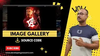 How To Make Image Gallery | Step-By-Step | With Source Code