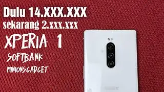 NEKAT BELI XPERIA 1 SOFTBANK KATANYA GARANSI SINYAL LIFE TIME | UNBOXING
