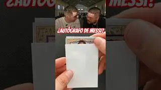 Messi's autograph?? 😱