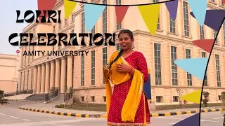 Lohri 2025 at Amity Lucknow 🕺🏻 | AMITY UNIVERSITY | Hostel life 🐥