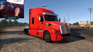 Western Star Truck - American Truck Simulator | Logitech G29 + Shifter Gameplay PC