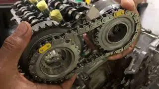 How to setup timing chain 1UR FE V8 toyota tundra