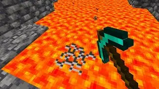 Minecraft, But I Can Mine LAVA!