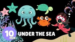 Magical Underwater Summer 🌊 Dancing Fish, Bubbles, Sea Creatures Baby Sensory Visual Stimulation
