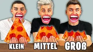 GROßER, MITTLERER oder KLEINER BISSEN CHALLENGE!