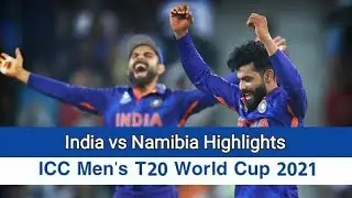 India vs Namibia Highlights | ICC T20 World Cup 2021