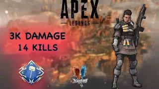 3K Damage and 14 kills gameplay - Apex Legends Season 8