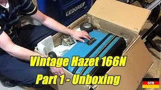 Vintage Hazet 166N Assistent Restoration - Part 1:  Unboxing