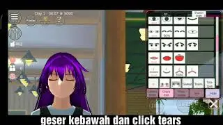 Tutorial Buat Wajah Sedih Ngeluarin Air Mata Merah Darah di Sakura School Simulator