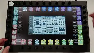 Spire Synth on the MP MIDI Controller