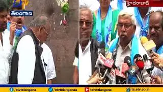 TJS President Kodandaram Pays Tribute To Telangana Martyrs | At Gun Park