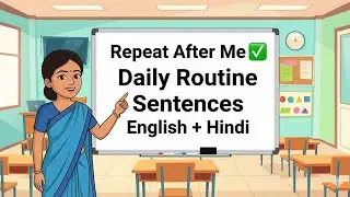 Daily Use English Sentences ✅ For Home + Office | Hindi Meaning