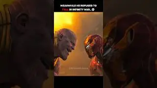 Iron Man Stood Undefeated Till The End In Infinity War...💀🔥