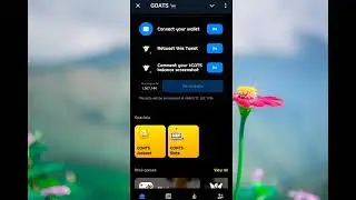 GOATS FREE AIRDROP TELIGRAM APPLICATION// 🤑🤑// GOAT AIRDROP #FREECRYPTOAIRDROP @Technical00007