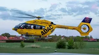 ADAC Luftrettung | Landung Christoph 26 | H145 | D-HYAM | Krankenhaus Sanderbusch