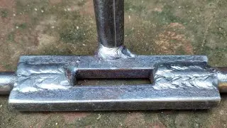 Simple ideas To Make Flat Bar Bender / How To Bend A Round Bar At 90 Degrees