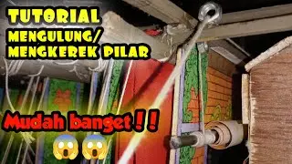 Tutorial TARIK Kelir / Pilar Geber Dengan Mudah | Kerekan Pilar Janger New Sastra Dewa || Miniature